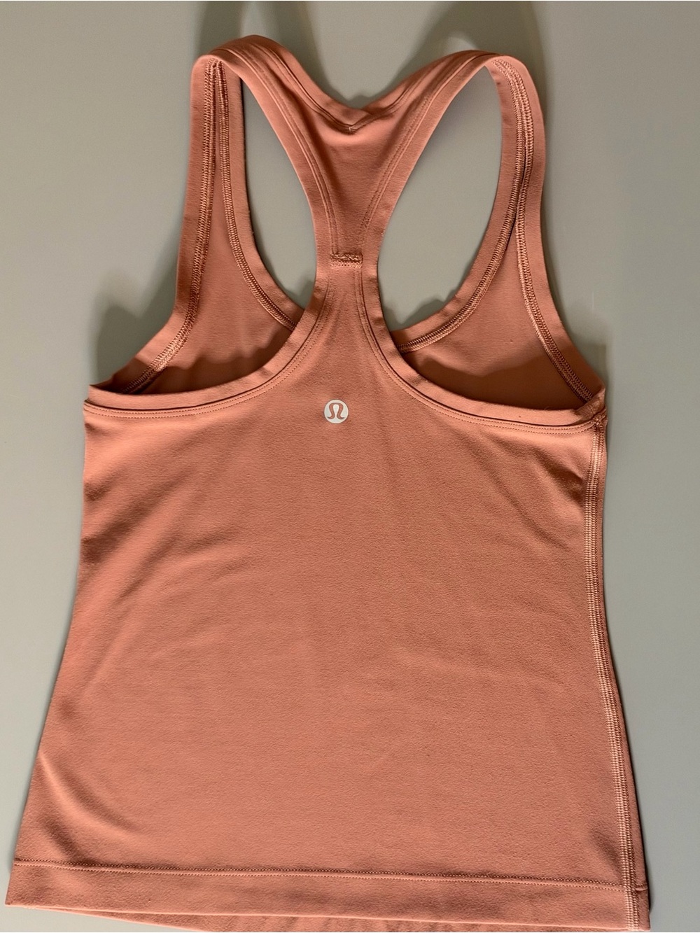 lululemon Racerback Tank Top Dusty Rose Pink Size 0 Athletic Workout - Picture 2 of 5
